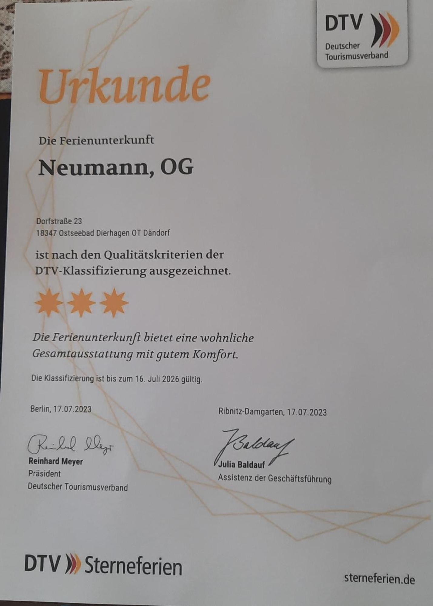 3***Ferienwohnungen Neumann Dändorf エクステリア 写真